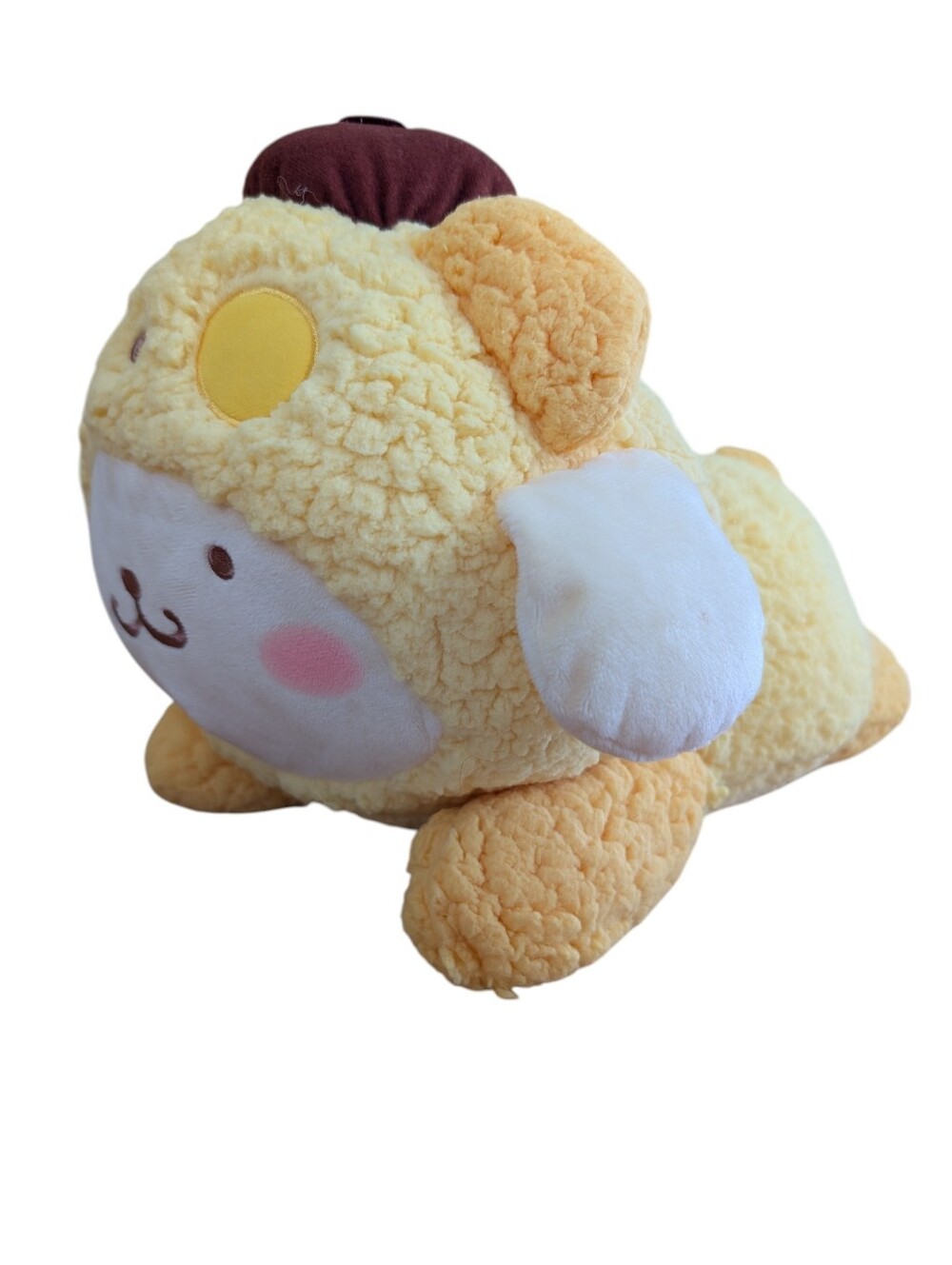 Sanrio POMPOMPURIN FLUFFY PANDA Plush Import Japan Exclusive